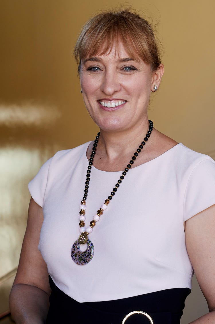 Ms Juliette McMurray, Principal of Fort Street High School